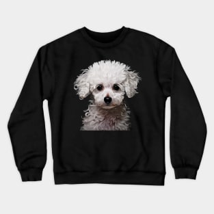 Cute Poodle Lovers Dogs Poodle Crewneck Sweatshirt